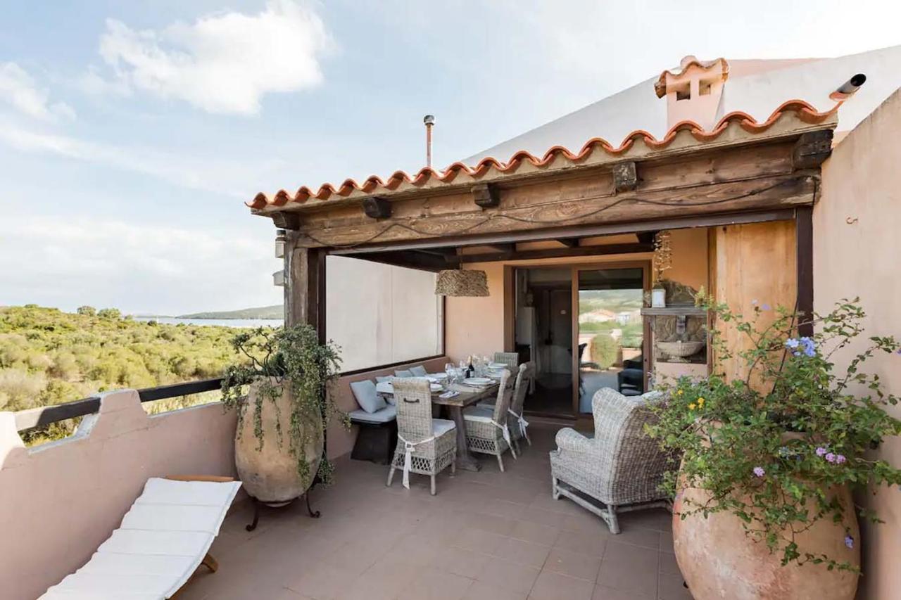Romantico Appartamento Vista Mare Порто-Поццо Экстерьер фото